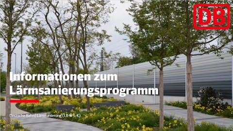 Informationen zum Lärmsanierungsprogramm