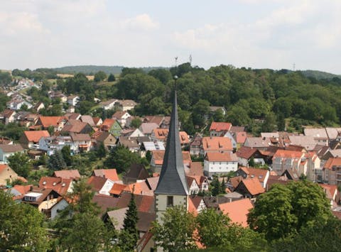 Blick über Stein